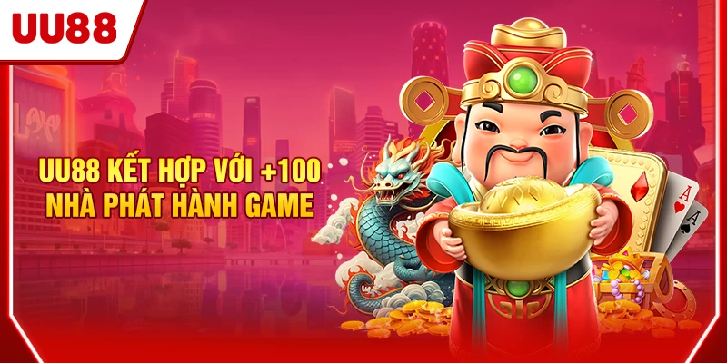 UU88 15 UU88 kết hợp với +100 nhà phát hành game